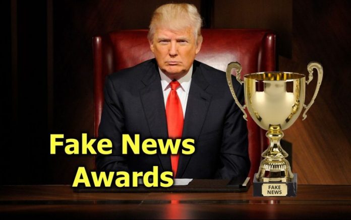 Trump - Fake News Awards