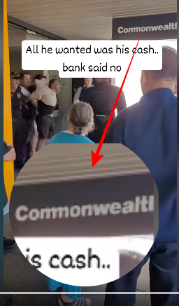 Η τράπεζα Commonwealth στην Αυστραλία που έλαβε χώρα το περιστατικό